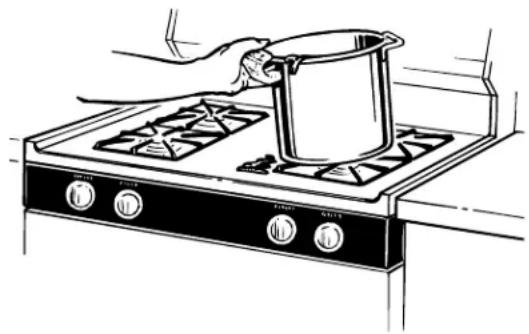 GE JGBP40BECAD - Cooktop Surface - 1