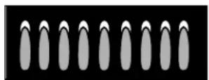 GE Profile JGBP79MEFBC - Quality of Flames - 2