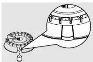 GE Profile JGBP79MEFBC - Burner Heads (on sealed burners only) - 1