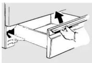 GE Profile JGBP79MEFBC - To replace the warming drawer: - 1