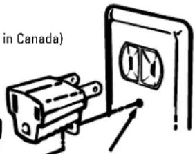 GE JGBP24BEHWH - Usage Situations where Appliance Power Cord will be Disconnected Infrequently. - 2