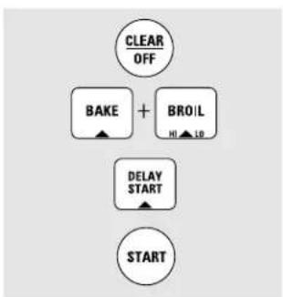 GE Profile Spectra JGB910WECWW - How to Set for Timed Baking/Roasting-Immediate Start and Automatic Stop - 1