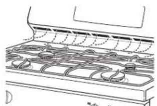 GE Profile PGB940DEFBB - Ventilaciones de Aire del Horno - 1