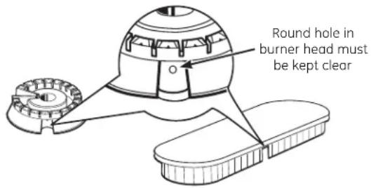 GE JGB695DEFBB - Burner Heads - 1