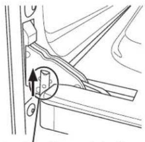 GE JGB695DEFBB - Para reemplazar la puerta: - 1