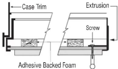 GE ZIS36NC - Raised Panel on 1/4" Thick Backing: - 2