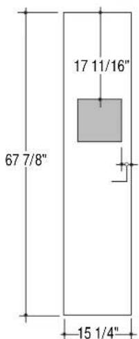 GE ZIS36NC - Select panel size - 1