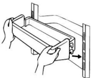 GE TFJ22JADAA - ADJUSTABLE HEIGHT DOOR POCKET - 1