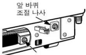 GE Profile TFK28PFDAA - 바퀴 높이를 조정하는 방법: - 2