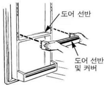 GE Profile TFK28PFDAA - 도어 선반 앞커버 - 1