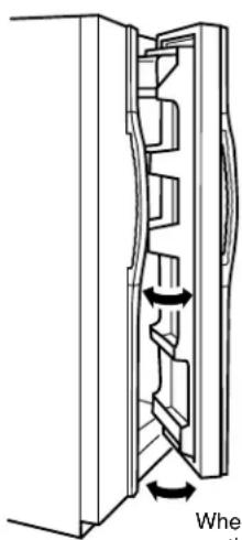 GE Profile TFK28PFDAA - Refrigerator Doors - 1