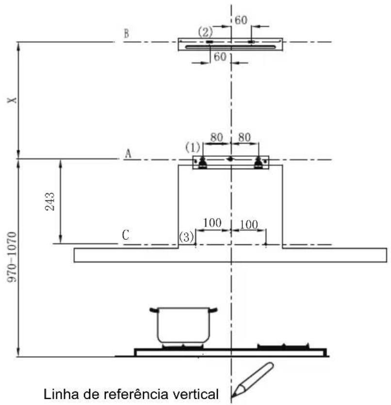Infiniton CMPT-STL9T8 - PERFURAÇÃO DE PAREDE E FIXAÇÃO DO SUPORTE - 1