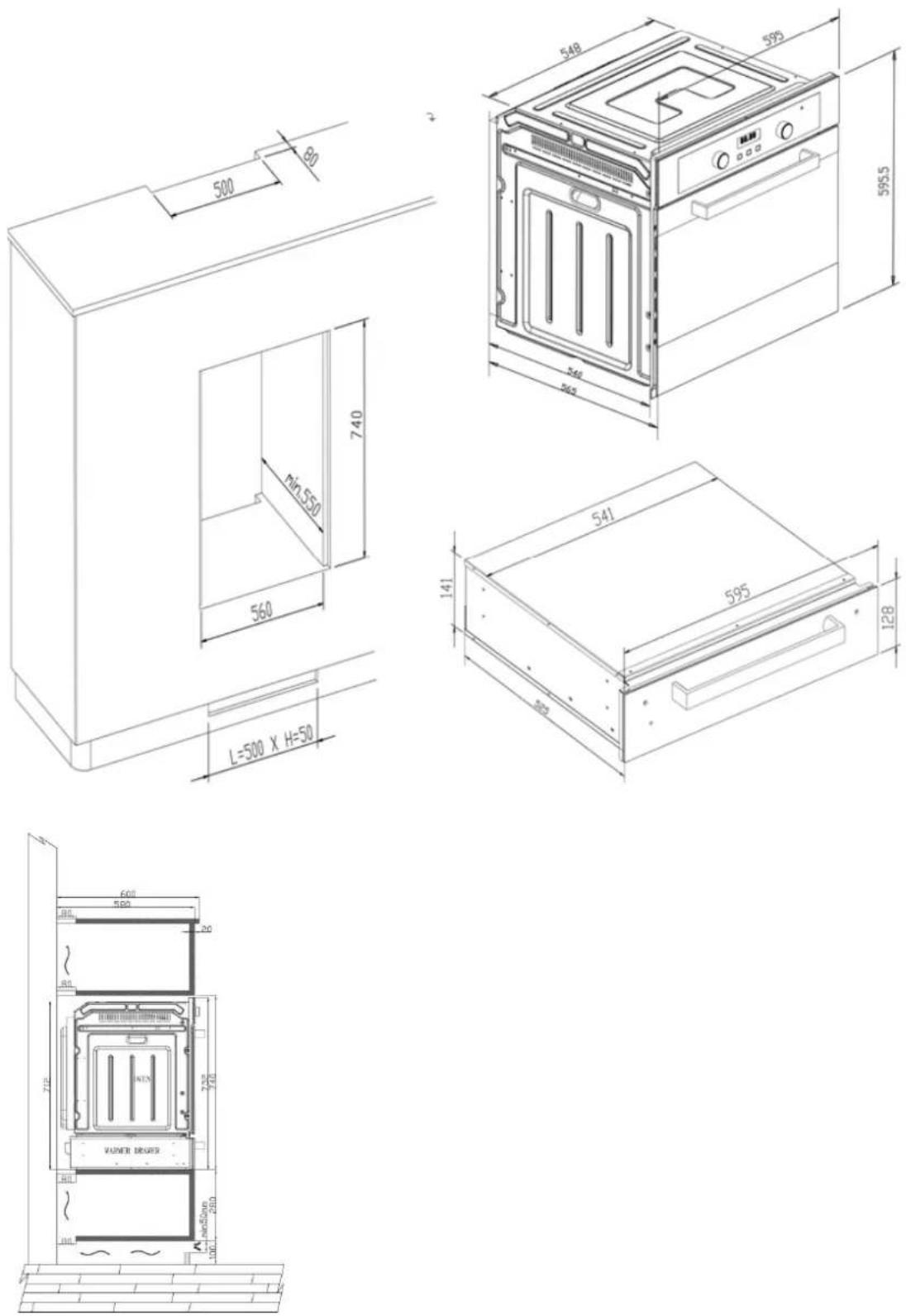 Infiniton HWR-62X - DADOS TÉCNICOS - 1