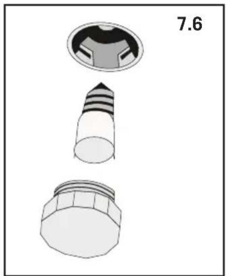 BRANDT KV1550X - Connecting the cooker to power supply &amp; Chain Connection Scheme - 13