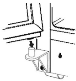 GE STS22ICPWW - ⑨ REHANG THE REFRIGERATOR DOOR - 1