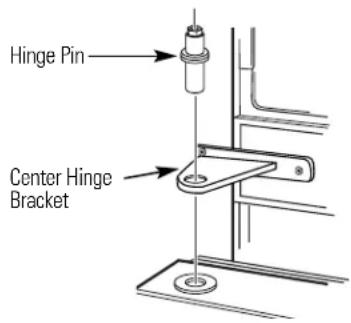 GE STS22ICPWW - ⑨ REHANG THE REFRIGERATOR DOOR - 2