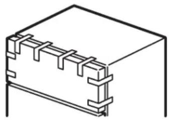 GE STS22ICPWW - REMOVE THE FREEZER DOOR - 1