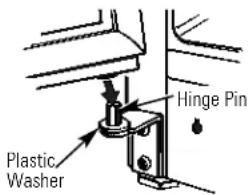GE TBX18CIBAA - Rehang the Fresh Food Door - 1