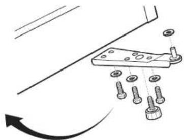 GE GTL12HBDBS - TRANSFER BOTTOM HINGE TO THE LEFT - 2