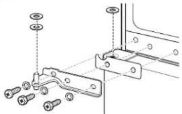 GE GTL12HBDBS - INSTALL CENTER HINGE ON THE LEFT - 2