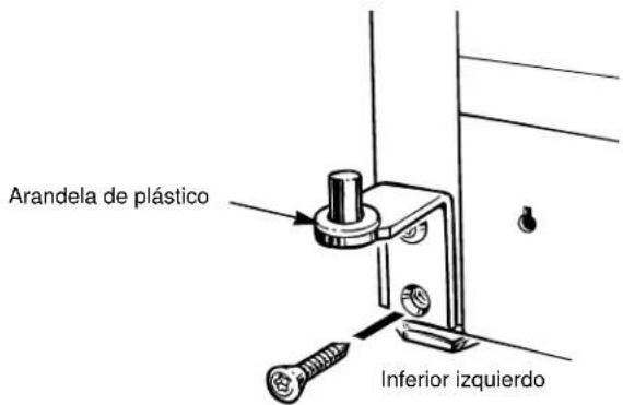GE Profile TBT25PABAA - TRANSFIERA EL SOPORTE DE LA BISAGRA INFERIOR A LA IZQUIERDA. - 2