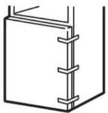 GE GTJ18CBDSA - REMOVE THE FRESH FOOD DOOR - 1