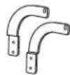 GE GLD4400NWW - Skip this step if underside of countertop is wood or wood-like material. - 1