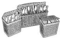 GE GLD5800LCC - Three-piece basket (on some models) - 1