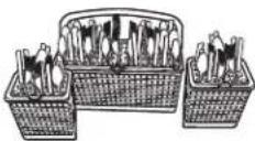 GE GLDL500NWW - Modular basket (on some models) - 1