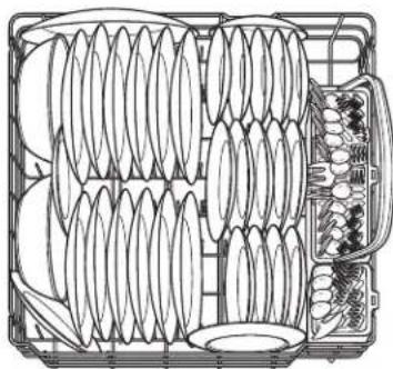 GE GLDL500NWW - Loading place settings. ge.com - 7