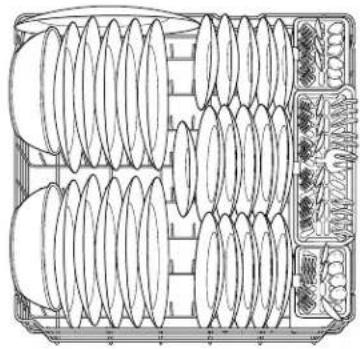GE GSD6360JSS - Silverware Basket - 2