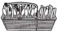 GE GLD4900PCC - Two-piece basket (on some models) - 1