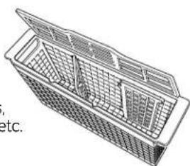 GE GLD4100LCC - Silverware Basket - 1