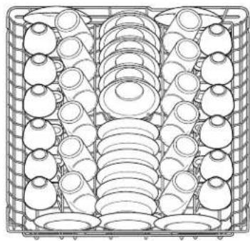 GE GLD4100LCC - Silverware Basket - 5