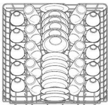 GE GLD5800LBB - Silverware Basket - 2