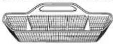 GE GLD4950PCS - One-piece basket (on some models) - 1