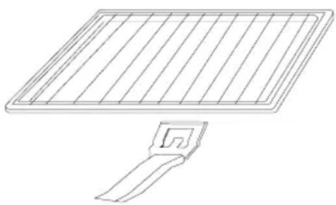 ROSIERES CF 4040RBINF - CONFECTIONERY TRAY : CONFECTIONERY TRAY : - 1