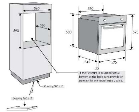 ROSIERES RVG1TG - BUILT-IN 8+5KG WASHER-DRYER - 5