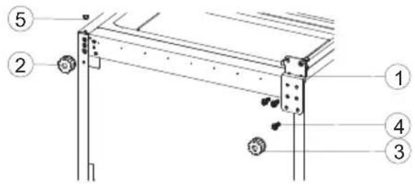 Fridgemaster MC50565BF - Reversing the door - 6