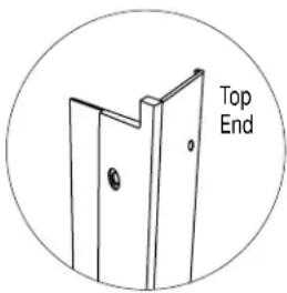 GE ZKHTSS1 - For models with full width dispenser trim and 2 piece freezer panels: - 1