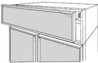 GE ZKHTSS1 - To change grille panel size: - 5