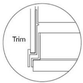 GE ZWSP36 - Side Panel or Filler Options (not to scale) - 1
