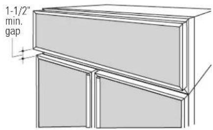 GE ZWSP36 - To change grille panel size: - 5