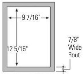 GE ZWSP36 - Select panel size - 4