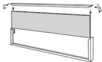 GE ZWSP36 - To raise or lower case trim to other installation heights: - 3