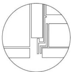 GE ZWSP36 - Side Panel or Filler Options (not to scale) - 3