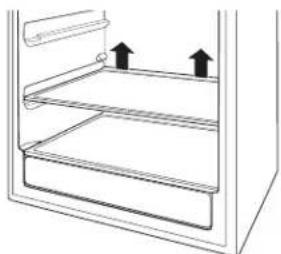 GE ZIFI240PII - Glass shelves - 1