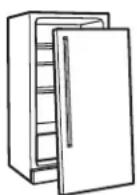 GE ZIFI240PII - DANGER: RISK OF CHILD ENTRAPMENT - 1