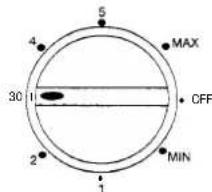 GE TAX6SNXWN - Temperature Control Dial - 1