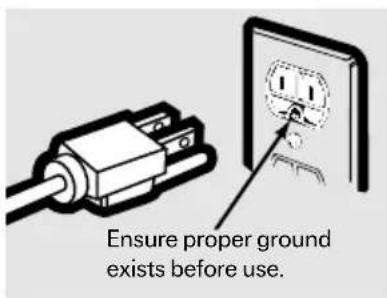 GE JVM1440CK - GROUNDING INSTRUCTIONS - 1